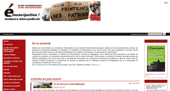 Desktop Screenshot of emancipation.fr
